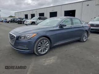 ✅ 2017 Genesis G80 3.8L • VIN: KMHGN4JE6HU184295 • Лот: 94769875. Опубликован ранее на Copart с пробегом 84 304 миль. Бесплатный доступ к архиву аукционных продаж из США и подробный отчёт об истории автомобиля на DreamBid. Изображение 1.