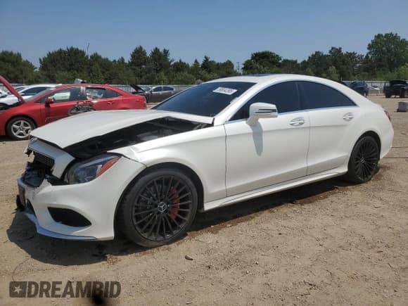 ✅ 2016 Mercedes-Benz CLS 400 • VIN: WDDLJ6HB6GA160574 • Lot: 59804395. Listed on Copart with 54,356 mi. Free auction sales archive from the USA and detailed vehicle history report at DreamBid. Image 1.