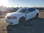 ✅ 2013 Dodge Avenger SXT • VIN: 1C3CDZCG2DN742573 • Лот: 80103674. Опубликован ранее на Copart с пробегом 139 433 миль. Бесплатный доступ к архиву аукционных продаж из США и подробный отчёт об истории автомобиля на DreamBid. Изображение 1.