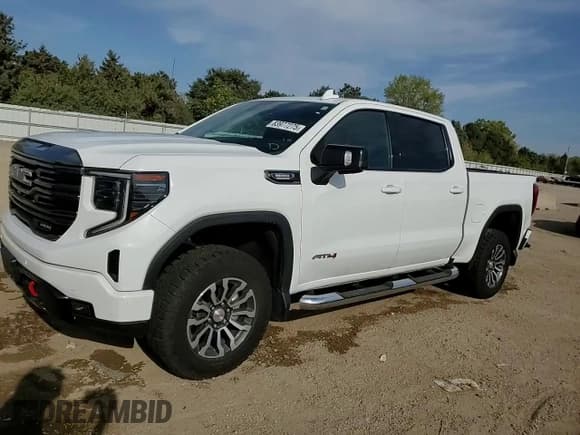 ✅ 2023 GMC Sierra 1500 AT4 • VIN: 1GTUUEE80PZ136104 • Lot: 83977275. Listed on Copart with 32,748 mi. Free auction sales archive from the USA and detailed vehicle history report at DreamBid. Image 13.