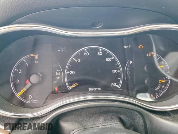 2014 Jeep Grand Cherokee Limited с VIN 1C4RJFBM4EC443197, выставлен на аукционе Copart как лот 81685575 с пробегом 98 702 миль миль и Списание • Salvage title. История ставок и продаж доступна на DreamBid. Изображение 9.