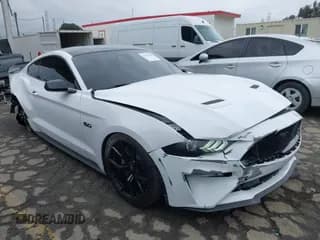 ✅ 2022 Ford Mustang GT • VIN: 1FA6P8CF6N5147847 • Lot: 41517609. Listed on IAAI with 37,600 mi. Free auction sales archive from the USA and detailed vehicle history report at DreamBid. Image 1.