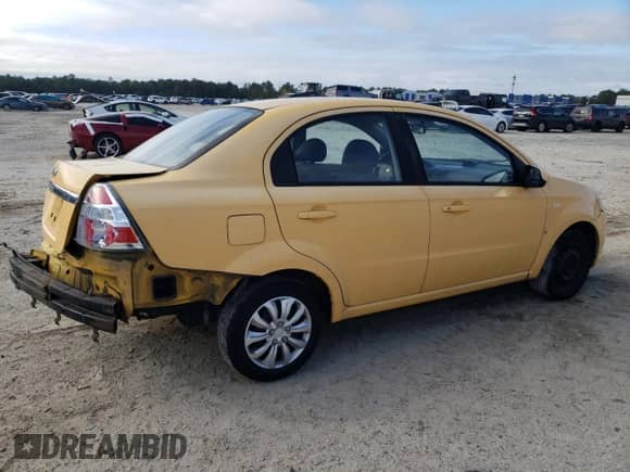 2007 Chevrolet Aveo LS с VIN KL1TD56687B045297, выставлен на аукционе Copart как лот 85214464 с пробегом 156 877 миль миль и Списание • Salvage title. История ставок и продаж доступна на DreamBid. Изображение 3.