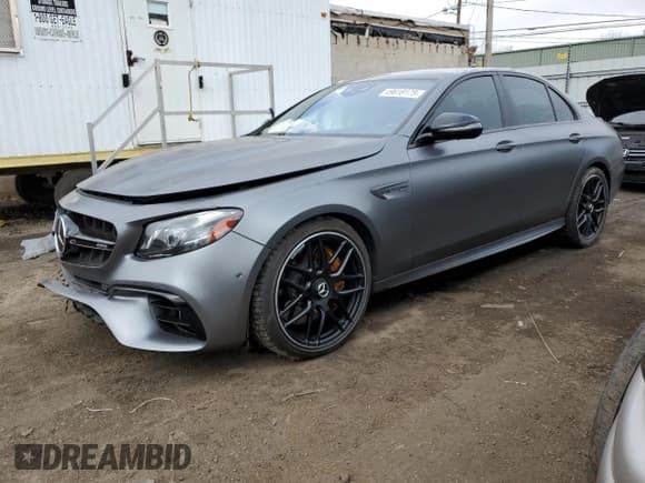 ✅ 2019 Mercedes-Benz E 63 S AMG • VIN: WDDZF8KB4KA508736 • Lot: 49618175. Listed on Copart with 38,687 mi. Free auction sales archive from the USA and detailed vehicle history report at DreamBid. Image 1.