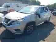 2016 Nissan Murano SV with VIN 5N1AZ2MH9GN108079, listed as a IAAI auction lot 42836993 with 148,422 mi miles and . Bid and sale history available at DreamBid. Image 2.