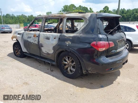 ✅ 2011 Infiniti QX56 8-passenger • VIN: JN8AZ2ND4B9700267 • Lot: 42809609. Listed on IAAI with Not provided. Free auction sales archive from the USA and detailed vehicle history report at DreamBid. Image 3.