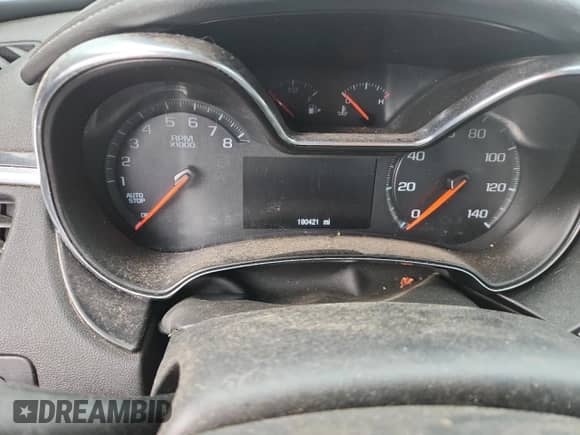 2015 Chevrolet Impala LS с VIN 2G11X5SLXF9171074, выставлен на аукционе Copart как лот 81652465 с пробегом 190 421 миль миль и Списание • Salvage title. История ставок и продаж доступна на DreamBid. Изображение 9.