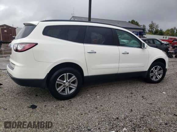 2015 Chevrolet Traverse LT z VIN 1GNKRHKD1FJ209447, wystawiony jako Copart lot #71116855 z przebiegiem 130 449 mil mil oraz Szkoda całkowita • Salvage title. Historia ofert i sprzedaży dostępna na DreamBid. Obrazek 3.