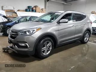 ✅ 2018 Hyundai Santa Fe 2.4L • VIN: 5NMZUDLB0JH054030 • Лот: 73499722. Опубликован ранее на Copart с пробегом 102 625 миль. Бесплатный доступ к архиву аукционных продаж из США и подробный отчёт об истории автомобиля на DreamBid. Изображение 1.