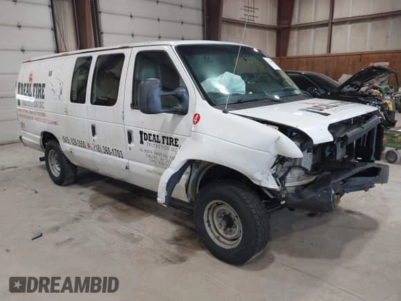 ✅ 2011 Ford Econoline Cargo Commercial • VIN: 1FTSS3EL8BDA24095 • Lot: 42349095. Listed on IAAI with 219,482 mi. Free auction sales archive from the USA and detailed vehicle history report at DreamBid. Image 1.
