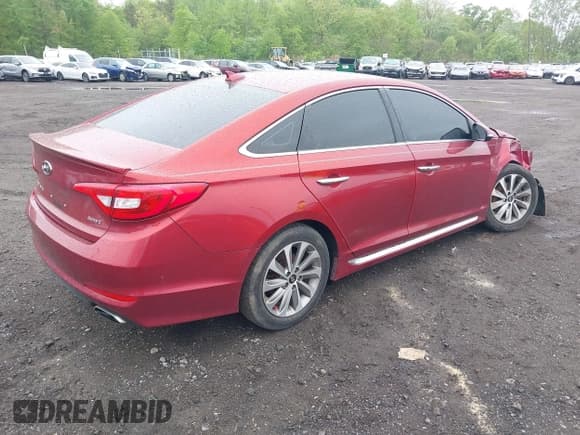 ✅ 2016 Hyundai Sonata Sport • VIN: 5NPE34AFXGH389119 • Лот: 42182734. Опубликован ранее на IAAI с пробегом 92 966 миль. Бесплатный доступ к архиву аукционных продаж из США и подробный отчёт об истории автомобиля на DreamBid. Изображение 4.