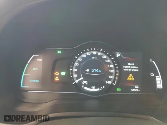 ✅ 2019 Hyundai Ioniq SEL • VIN: KMHC75LC4KU119558 • Lot: 51467645. Wystawiony na Copart z przebiegiem 54 423 mil. Bezpłatny archiwum sprzedaży aukcyjnych z USA i szczegółowy raport historii pojazdu na DreamBid. Zdjęcie 9.