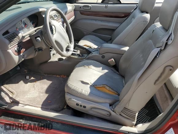 ✅ 2001 Chrysler Sebring LXi • VIN: 1C3EL55U71N624392 • Lot: 80105644. Listed on Copart with 38,527 mi. Free auction sales archive from the USA and detailed vehicle history report at DreamBid. Image 7.