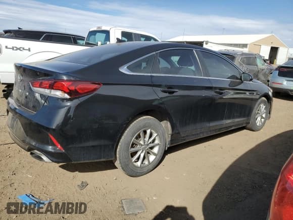 ✅ 2018 Hyundai Sonata SE • VIN: 5NPE24AF6JH706680 • Lot: 45415953. Listed on Copart with 29,459 mi. Free auction sales archive from the USA and detailed vehicle history report at DreamBid. Image 3.