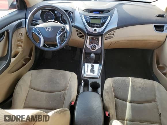 2012 Hyundai Elantra Limited with VIN KMHDH4AE3CU344801, listed as a Copart auction lot 85105085 with 126,367 mi miles and Clean title. Bid and sale history available at DreamBid. Image 8.