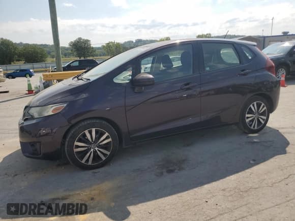 ✅ 2017 Honda Fit EX • VIN: JHMGK5H73HS019910 • Lot: 80834425. Listed on Copart with 76,121 mi. Free auction sales archive from the USA and detailed vehicle history report at DreamBid. Image 1.