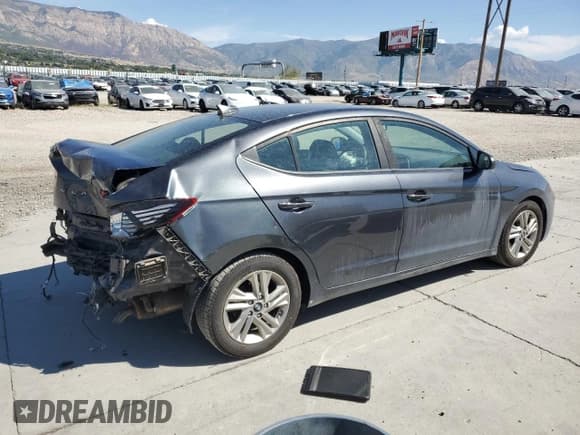 ✅ 2020 Hyundai Elantra SEL • VIN: 5NPD84LF6LH564714 • Lot: 80863255. Listed on Copart with 94,576 mi. Free auction sales archive from the USA and detailed vehicle history report at DreamBid. Image 3.
