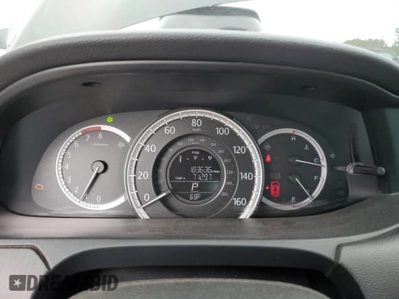 ✅ 2014 Honda Accord EX-L • VIN: 1HGCR3F87EA036174 • Lot: 69451095. Listed on Copart with 183,636 mi. Free auction sales archive from the USA and detailed vehicle history report at DreamBid. Image 9.