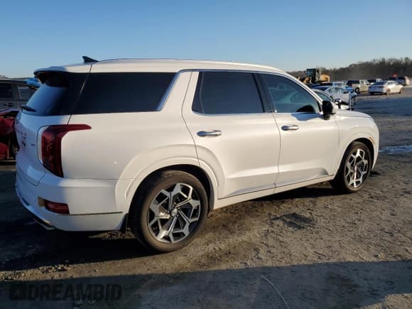 ✅ 2022 Hyundai Palisade Calligraphy • VIN: KM8R7DHE3NU485496 • Лот: 83382654. Опубликован ранее на Copart с пробегом 52 762 миль. Бесплатный доступ к архиву аукционных продаж из США и подробный отчёт об истории автомобиля на DreamBid. Изображение 3.