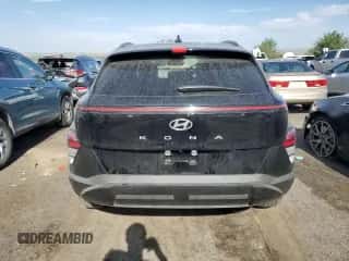 2024 Hyundai Kona SEL with VIN KM8HC3AB3RU065146, listed as a Copart auction lot 64707924 with 2,096 mi miles and Salvage title. Bid and sale history available at DreamBid. Image 6.