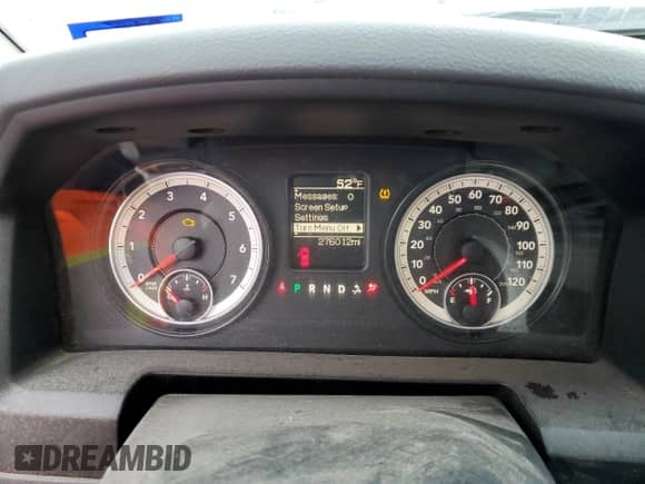 2015 Ram 1500 Tradesman with VIN 3C6JR6DG8FG605576, listed as a Copart auction lot 75462964 with 276,012 mi miles and Salvage title. Bid and sale history available at DreamBid. Image 9.