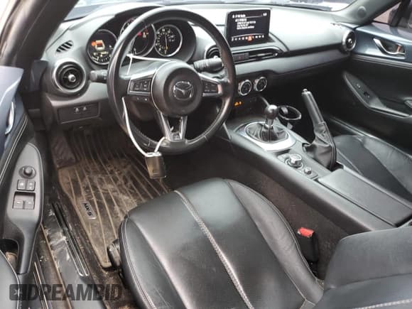 ✅ 2021 Mazda MX-5 Miata Grand Touring • VIN: JM1NDAM73M0452571 • Lot: 80865215. Listed on Copart with 54,448 mi. Free auction sales archive from the USA and detailed vehicle history report at DreamBid. Image 8.