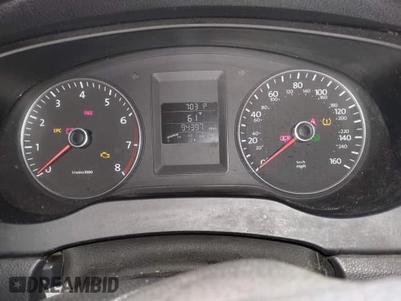 ✅ 2012 Volkswagen Jetta SE • VIN: 3VWDP7AJ7CM316782 • Лот: 43674349. Опубликован ранее на IAAI с пробегом 94 397 миль. Бесплатный доступ к архиву аукционных продаж из США и подробный отчёт об истории автомобиля на DreamBid. Изображение 7.