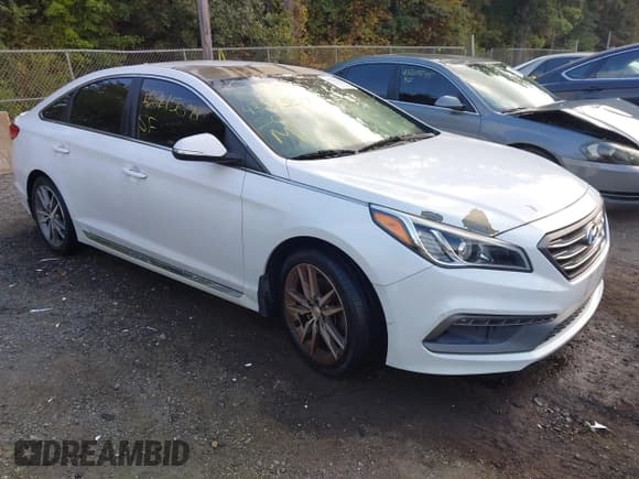 ✅ 2017 Hyundai Sonata Sport • VIN: 5NPE34AB2HH528688 • Lot: 43215074. Listed on IAAI with 167,062 mi. Free auction sales archive from the USA and detailed vehicle history report at DreamBid. Image 1.