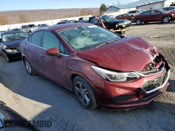 ✅ 2016 Chevrolet Cruze LT • VIN: 1G1BE5SMXG7302297 • Lot: 72285372. Listed on Copart with Not provided. Free auction sales archive from the USA and detailed vehicle history report at DreamBid. Image 4.