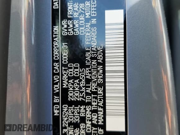 ✅ 2020 Volvo XC40 Inscription • VIN: YV4162UL3L2245240 • Lot: 53510215. Wystawiony na Copart z przebiegiem Nie podano. Bezpłatny archiwum sprzedaży aukcyjnych z USA i szczegółowy raport historii pojazdu na DreamBid. Zdjęcie 14.