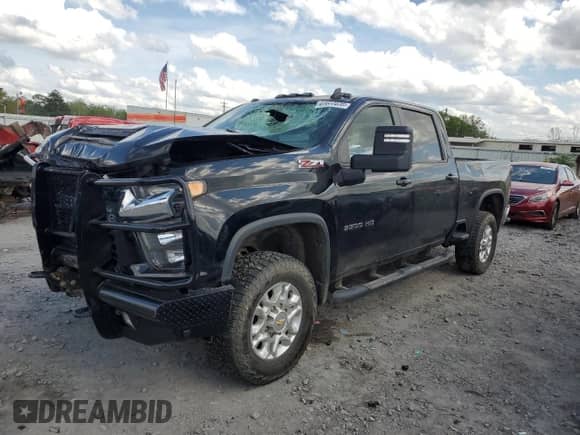 2021 Chevrolet Silverado 3500HD LT z VIN 1GC4YTEY3MF119948, wystawiony jako Copart lot #51650535 z przebiegiem 101 528 mil mil oraz Szkoda całkowita • Salvage title. Historia ofert i sprzedaży dostępna na DreamBid. Obrazek 1.