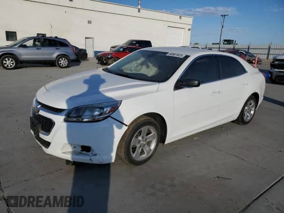 2015 Chevrolet Malibu LS with VIN 1G11A5SL1FU149453, listed as a Copart auction lot 80907825 with Not provided miles and Salvage title. Bid and sale history available at DreamBid. Image 1.