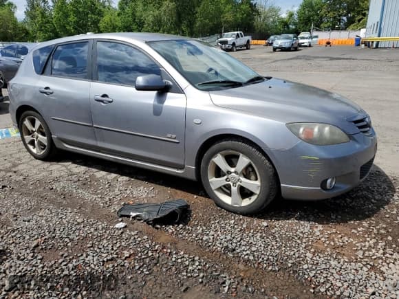 ✅ 2006 Mazda 3 S Grand Touring • VIN: JM1BK343861414493 • Lot: 54833835. Listed on Copart with 187,075 mi. Free auction sales archive from the USA and detailed vehicle history report at DreamBid. Image 4.