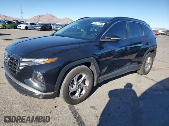 ✅ 2022 Hyundai Tucson SEL • VIN: 5NMJB3AE9NH145605 • Lot: 79571704. Listed on Copart with 42,597 mi. Free auction sales archive from the USA and detailed vehicle history report at DreamBid. Image 1.
