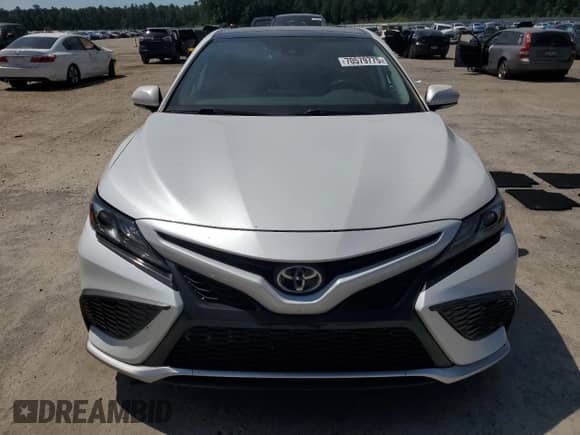2021 Toyota Camry XSE with VIN 4T1K61AK7MU577289, listed as a Copart auction lot 70579775 with 49,345 mi miles and Salvage title. Bid and sale history available at DreamBid. Image 5.