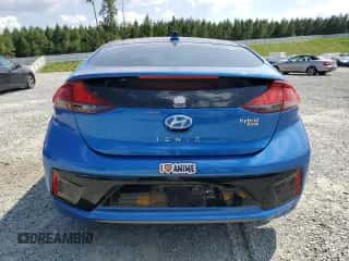2017 Hyundai Ioniq Blue with VIN KMHC65LCXHU036910, listed as a Copart auction lot 64790123 with 111,866 mi miles and . Bid and sale history available at DreamBid. Image 6.