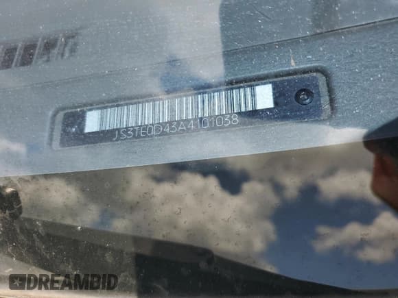 ✅ 2010 Suzuki Grand Vitara XSport • VIN: JS3TE0D43A4101038 • Lot: 64850675. Listed on Copart with 149,466 mi. Free auction sales archive from the USA and detailed vehicle history report at DreamBid. Image 13.