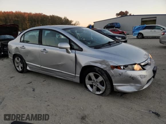 ✅ 2008 Honda Civic EX • VIN: 1HGFA15838L021934 • Lot: 91703815. Listed on Copart with 194,518 mi. Free auction sales archive from the USA and detailed vehicle history report at DreamBid. Image 4.