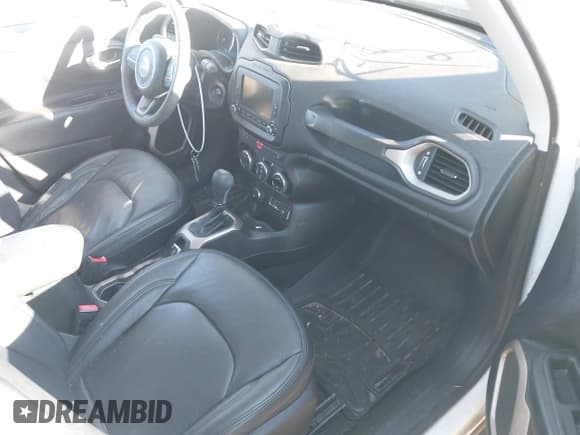 ✅ 2017 Jeep Renegade Latitude • VIN: ZACCJBBB7HPF40486 • Lot: 43867596. Listed on IAAI with 74,748 mi. Free auction sales archive from the USA and detailed vehicle history report at DreamBid. Image 5.