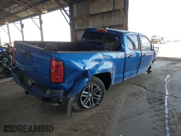 ✅ 2021 Chevrolet Colorado 2WD Work Truck • VIN: 1GCGSBENXM1188504 • Lot: 46713475. Listed on Copart with 81,489 mi. Free auction sales archive from the USA and detailed vehicle history report at DreamBid. Image 3.