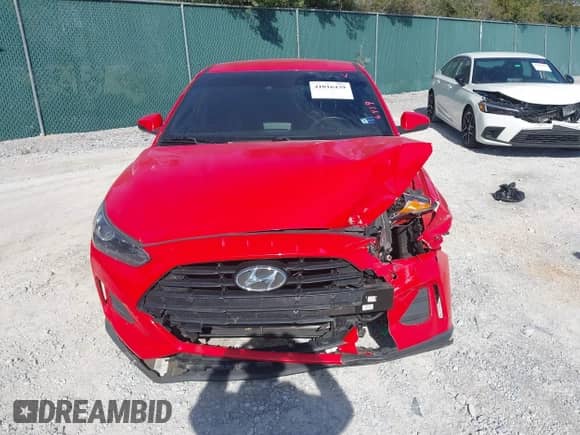 2019 Hyundai Veloster Premium with VIN KMHTG6AF4KU016305, listed as a IAAI auction lot 41016439 with 80,676 mi miles and . Bid and sale history available at DreamBid. Image 11.