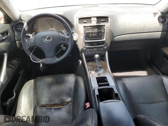 ✅ 2010 Lexus IS 250 • VIN: JTHBF5C21A5124105 • Lot: 61982115. Listed on Copart with 253,401 mi. Free auction sales archive from the USA and detailed vehicle history report at DreamBid. Image 8.