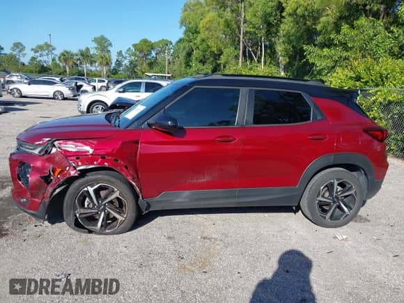 2022 Chevrolet TrailBlazer RS с VIN KL79MTSL6NB110306, выставлен на аукционе IAAI как лот 43510219 с пробегом 39 378 миль миль и . История ставок и продаж доступна на DreamBid. Изображение 14.