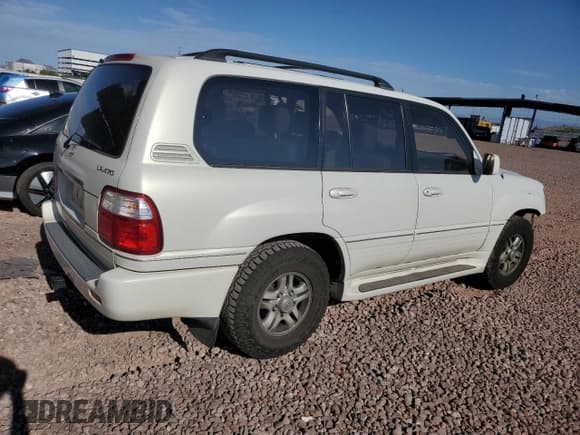✅ 2001 Lexus LX 470 • VIN: JTJHT00W913504560 • Lot: 68288104. Wystawiony na Copart z przebiegiem 239 750 mil. Bezpłatny archiwum sprzedaży aukcyjnych z USA i szczegółowy raport historii pojazdu na DreamBid. Zdjęcie 3.