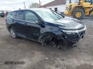 ✅ 2022 Chevrolet Equinox LT • VIN: 3GNAXUEV7NL248260 • Лот: 43424688. Опубликован ранее на IAAI с пробегом 122 763 миль. Бесплатный доступ к архиву аукционных продаж из США и подробный отчёт об истории автомобиля на DreamBid. Изображение 1.
