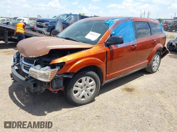 ✅ 2014 Dodge Journey American Value • VIN: 3C4PDCAB5ET152564 • Lot: 42864372. Listed on IAAI with 173,910 mi. Free auction sales archive from the USA and detailed vehicle history report at DreamBid. Image 18.
