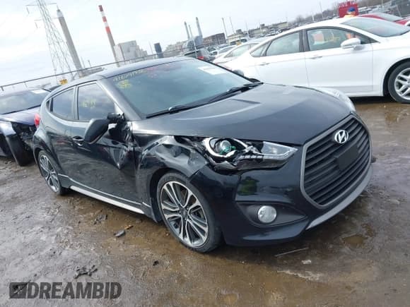 ✅ 2016 Hyundai Veloster Turbo Rally Edition • VIN: KMHTC6AE0GU290224 • Lot: 41629188. Listed on IAAI with 158,368 mi. Free auction sales archive from the USA and detailed vehicle history report at DreamBid. Image 1.