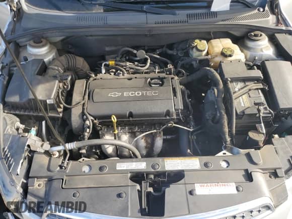 2014 Chevrolet Cruze LS z VIN 1G1PA5SH4E7202097, wystawiony jako Copart lot #84544765 z przebiegiem 184 145 mil mil oraz Szkoda całkowita • Salvage title. Historia ofert i sprzedaży dostępna na DreamBid. Obrazek 11.