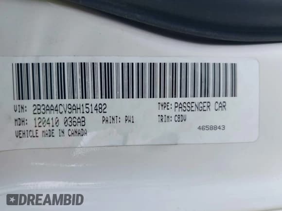✅ 2010 Dodge Charger Police • VIN: 2B3AA4CV9AH151482 • Lot: 42704564. Wystawiony na IAAI z przebiegiem 192 697 mil. Bezpłatny archiwum sprzedaży aukcyjnych z USA i szczegółowy raport historii pojazdu na DreamBid. Zdjęcie 9.