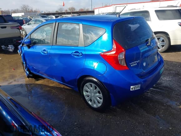 ✅ 2015 Nissan Note S • VIN: 3N1CE2CP2FL396756 • Lot: 43714078. Listed on IAAI with 73,106 mi. Free auction sales archive from the USA and detailed vehicle history report at DreamBid. Image 3.